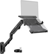 Brazo ergonómico para portátil para montaje en pared o poste