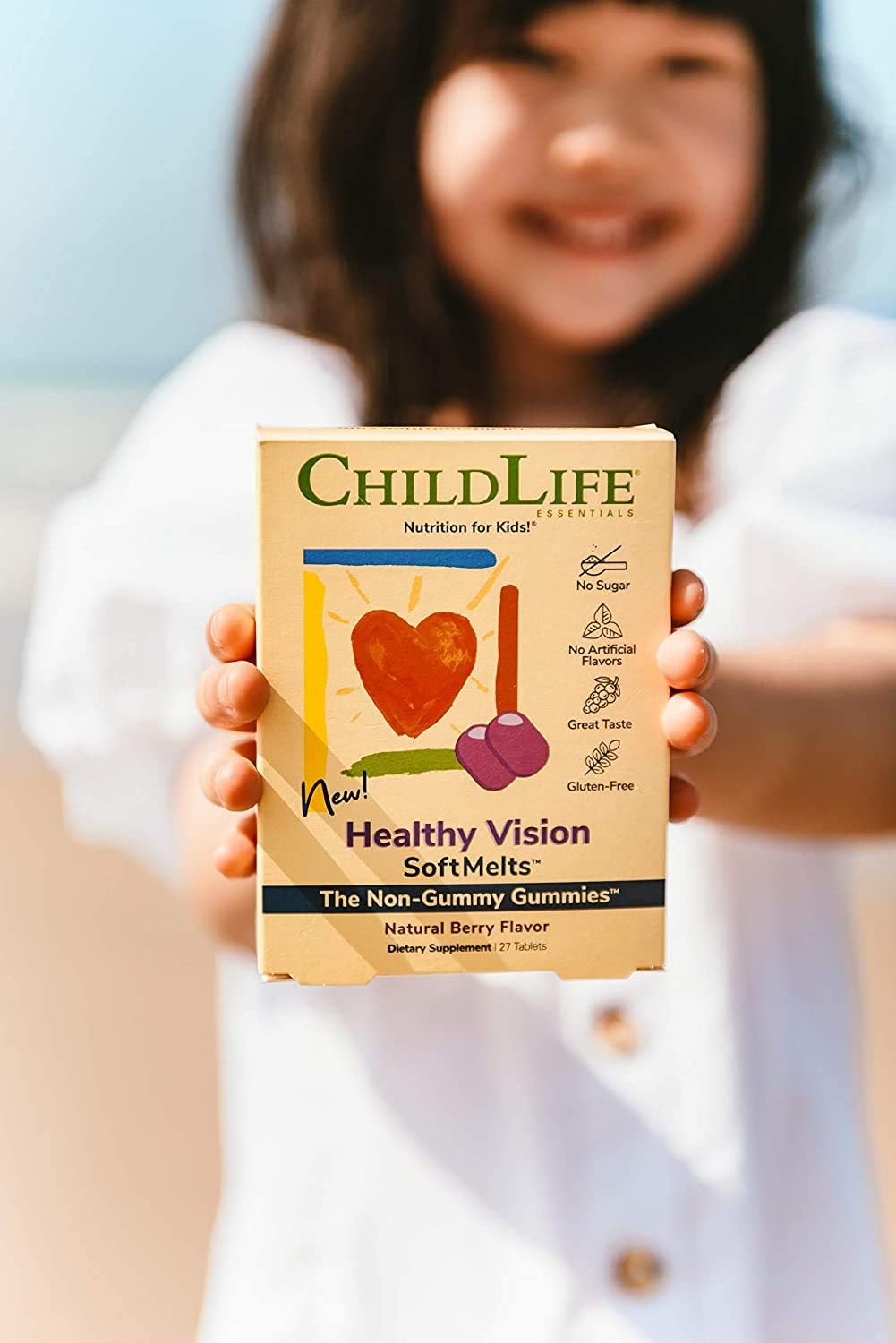 Gomas de Luteína para Niños CHILDLIFE ESSENTIALS - 27 Tabletas