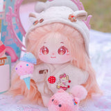 Muñeca de peluche 20cm Niannyyhouse, cabello largo, modelo a-13