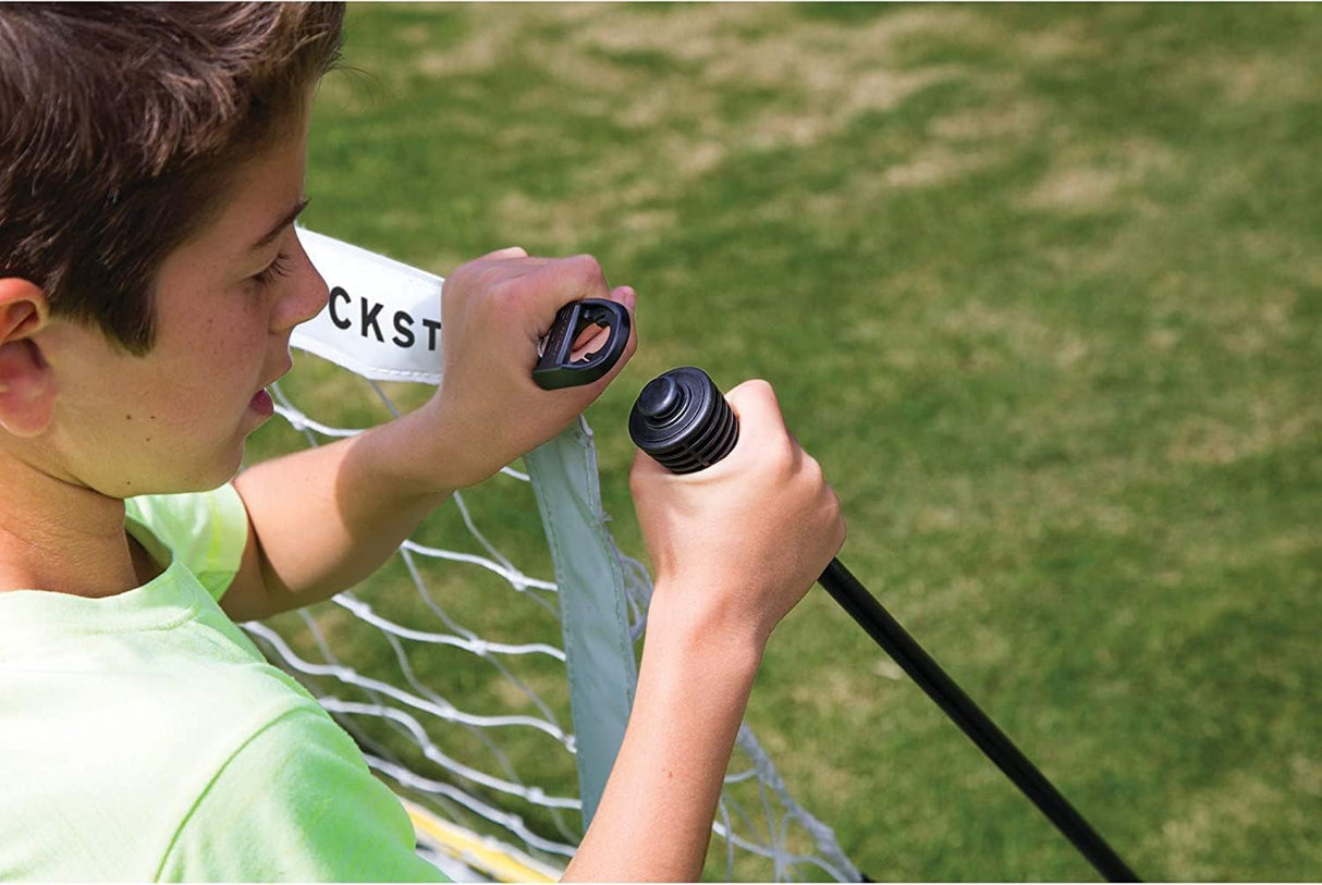 Porteria de futbol portatil, plegable, con red y bolso