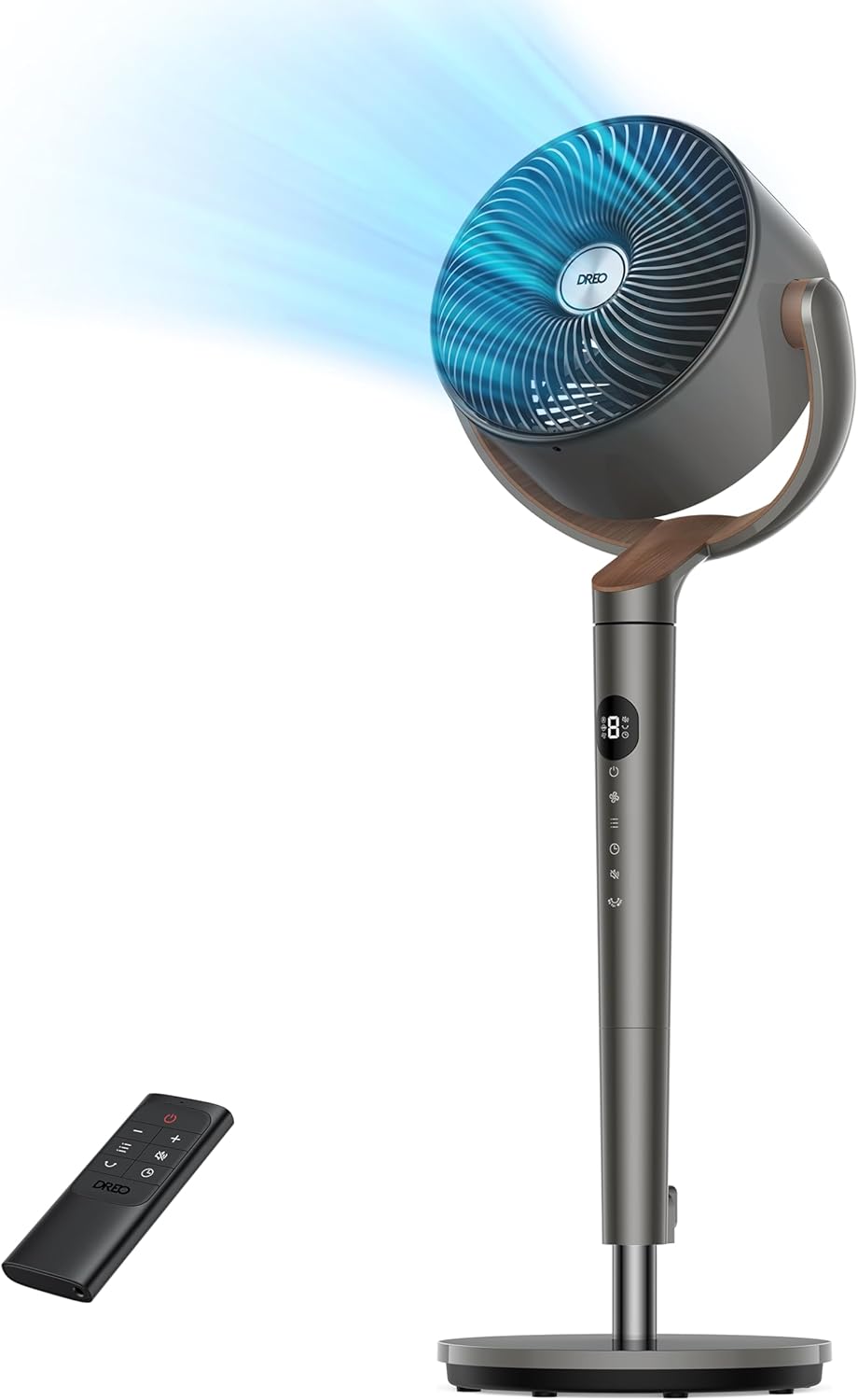 Ventilador Dreo para dormitorio, oscilante, 8 velocidades, modelo DPF