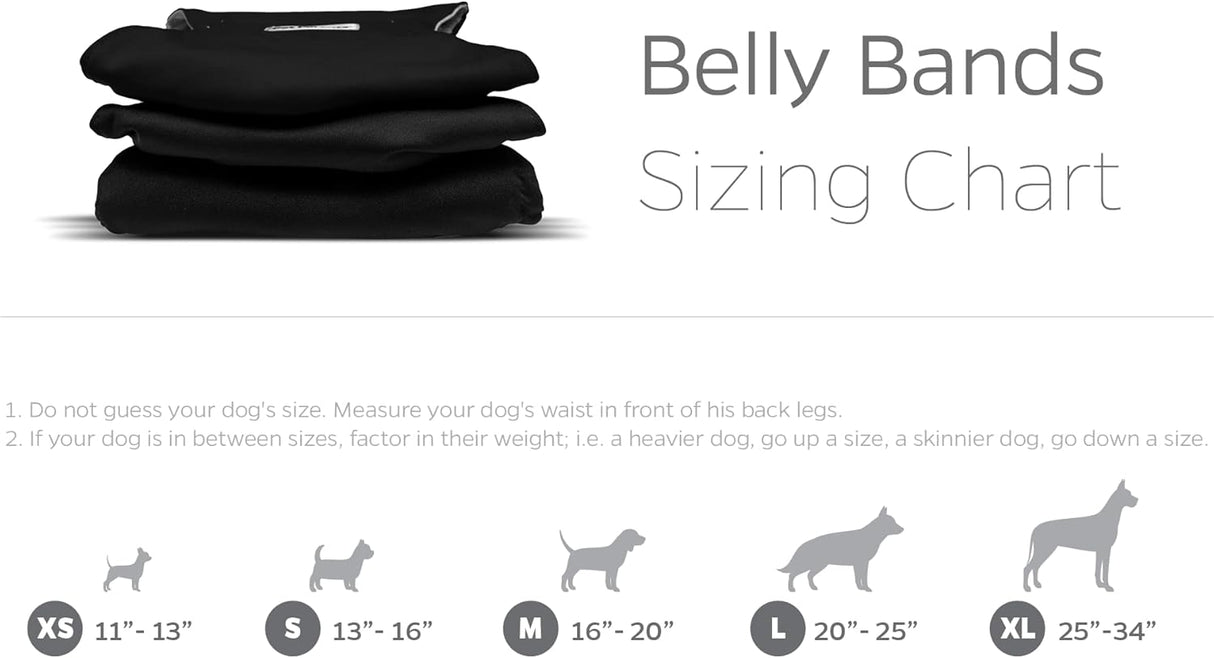 Pet Parents Bandas lavable absorción para perros machos