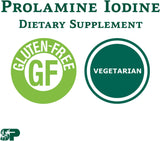 Suplemento Yodo de prolamina soporte tiroideo con yodo 180u