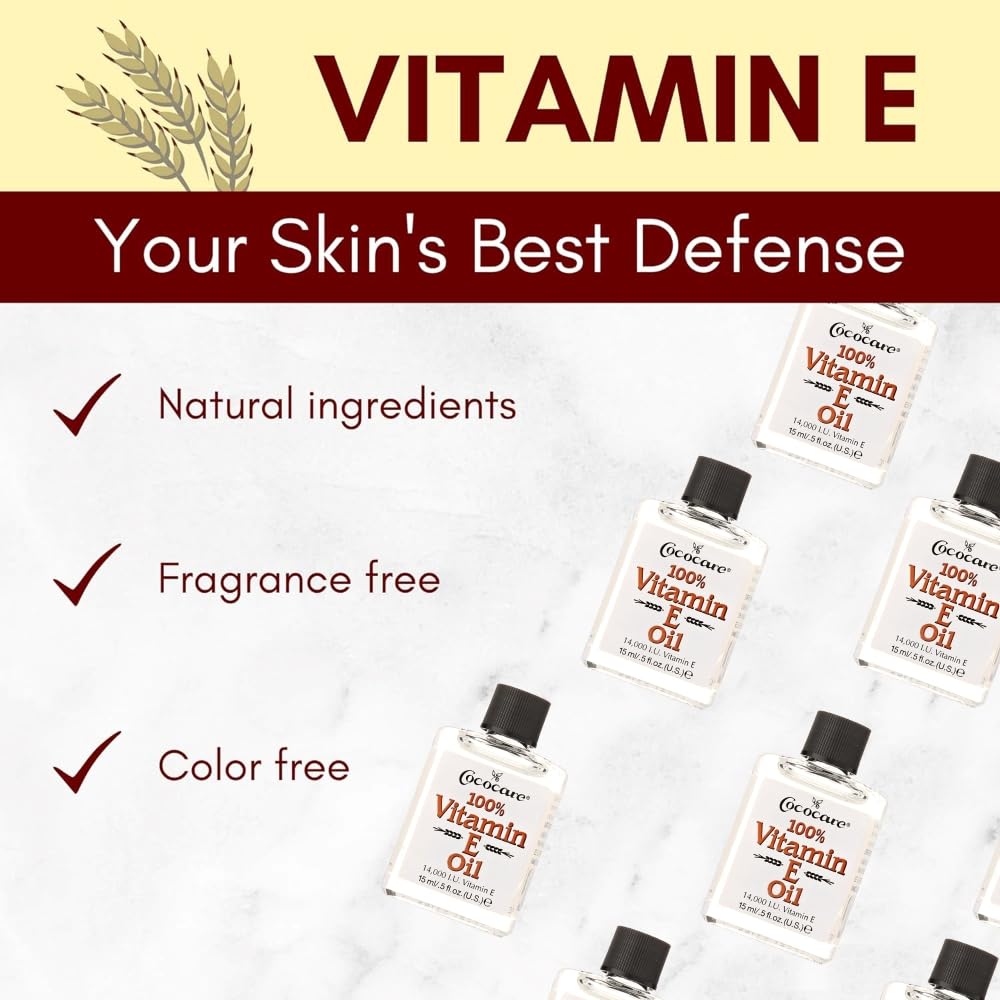 Aceite de vitamina E, 14000 Lu - Hidratante para piel seca
