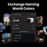 Proyector 4K para juegos BenQ X3100i | 3300 lúmenes, Android TV