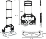 Carretilla Plegable de Aluminio FCH 165 lbs Capacidad, Modelo FCH-1