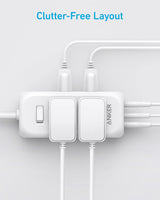 Anker Protector de sobretensiones USB C (300J), tira de alimentación
