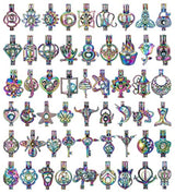 Dijes y Medallas Conjunto de colgantes de medallón de perlas