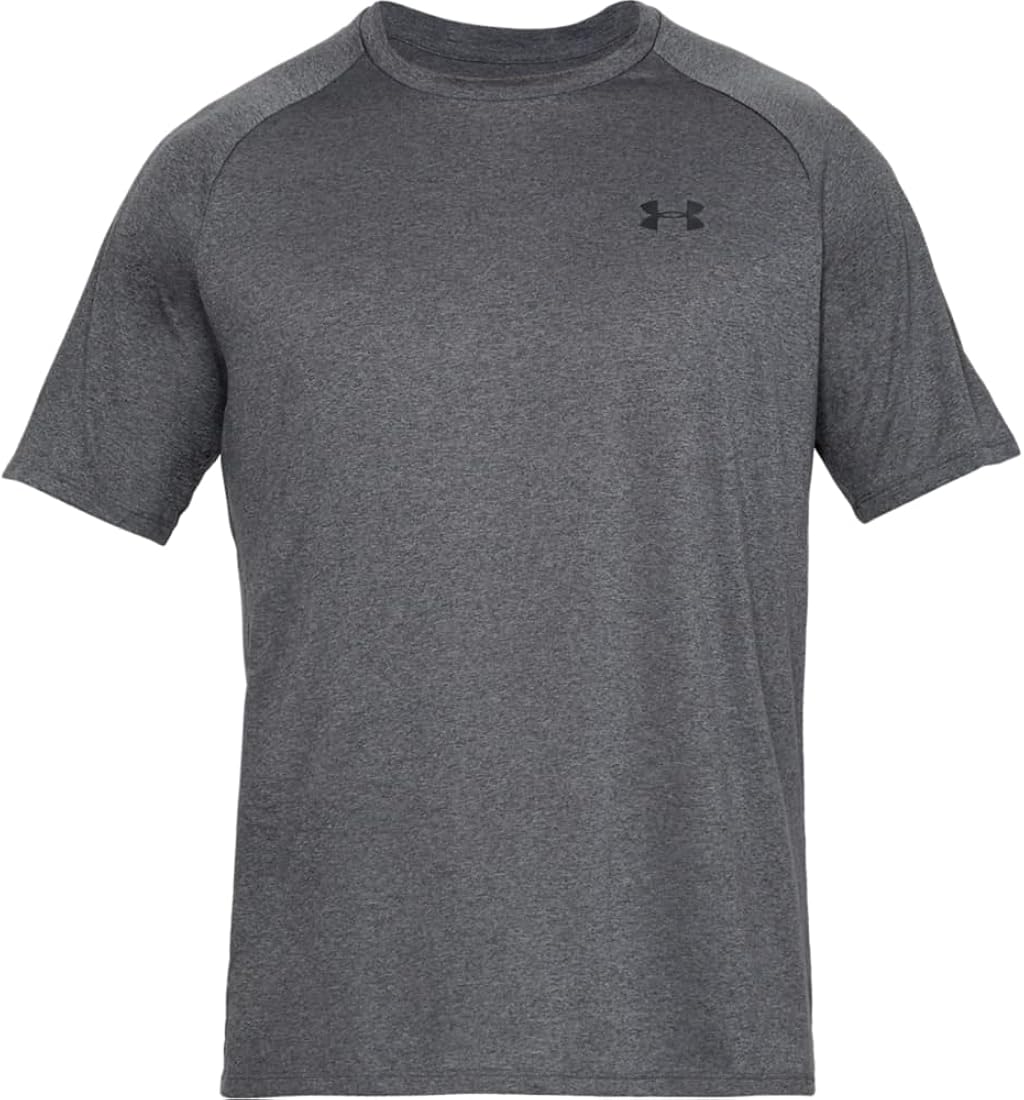 Camiseta de manga corta para hombre gris talla XL