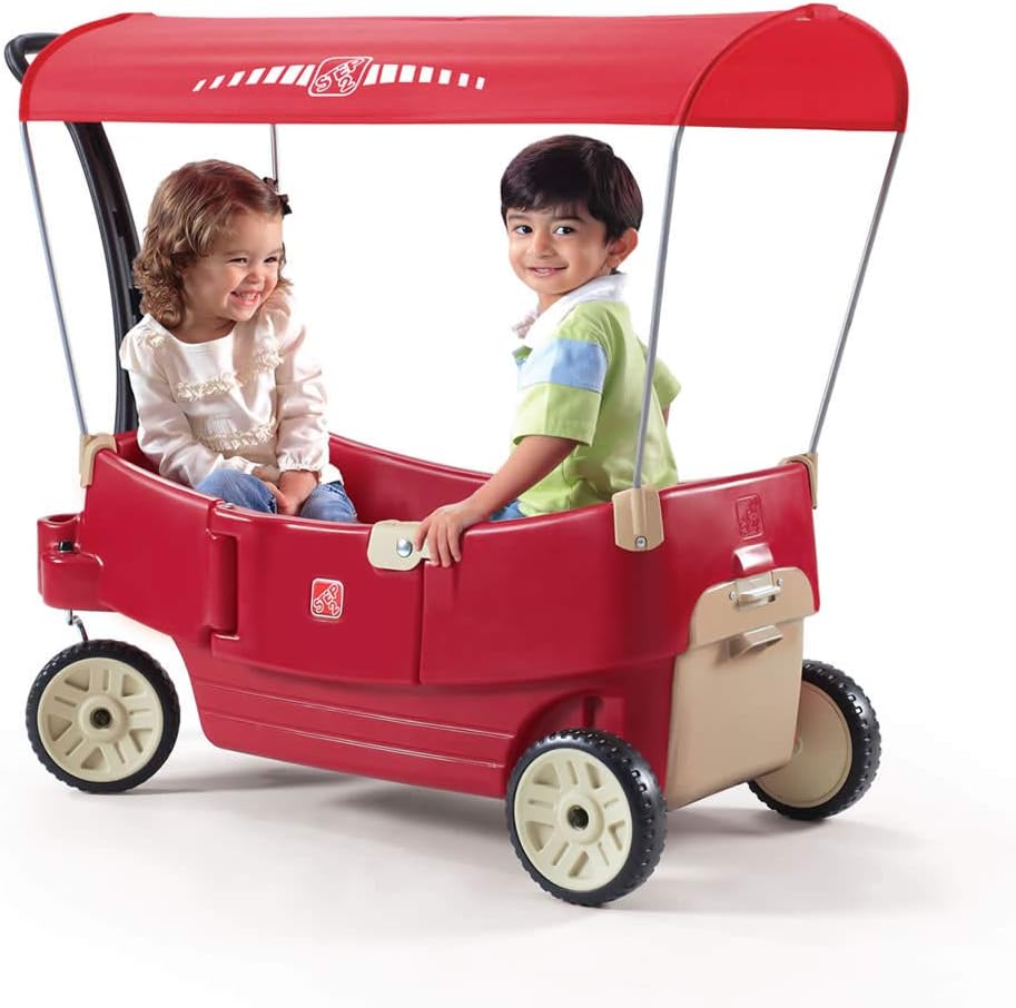 Wagon todo terreno para niños, Step2, asientos y toldo ajustable