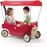 Wagon todo terreno para niños, Step2, asientos y toldo ajustable