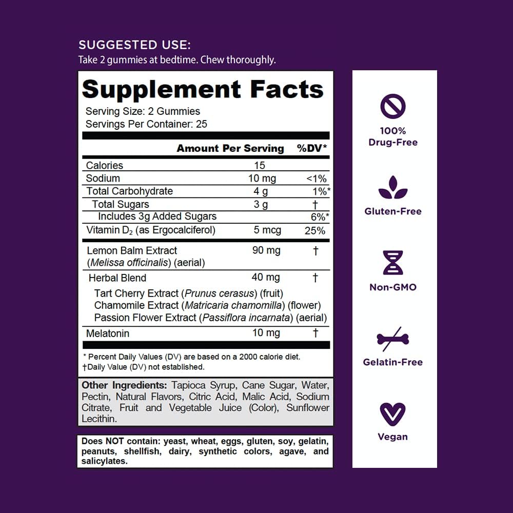 Goli Suplemento nutricional, gomita extra fuerte para dormir