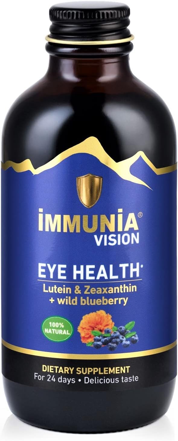 Concentrado de arándanos silvestres + luteína 20 mg.  0.2oz