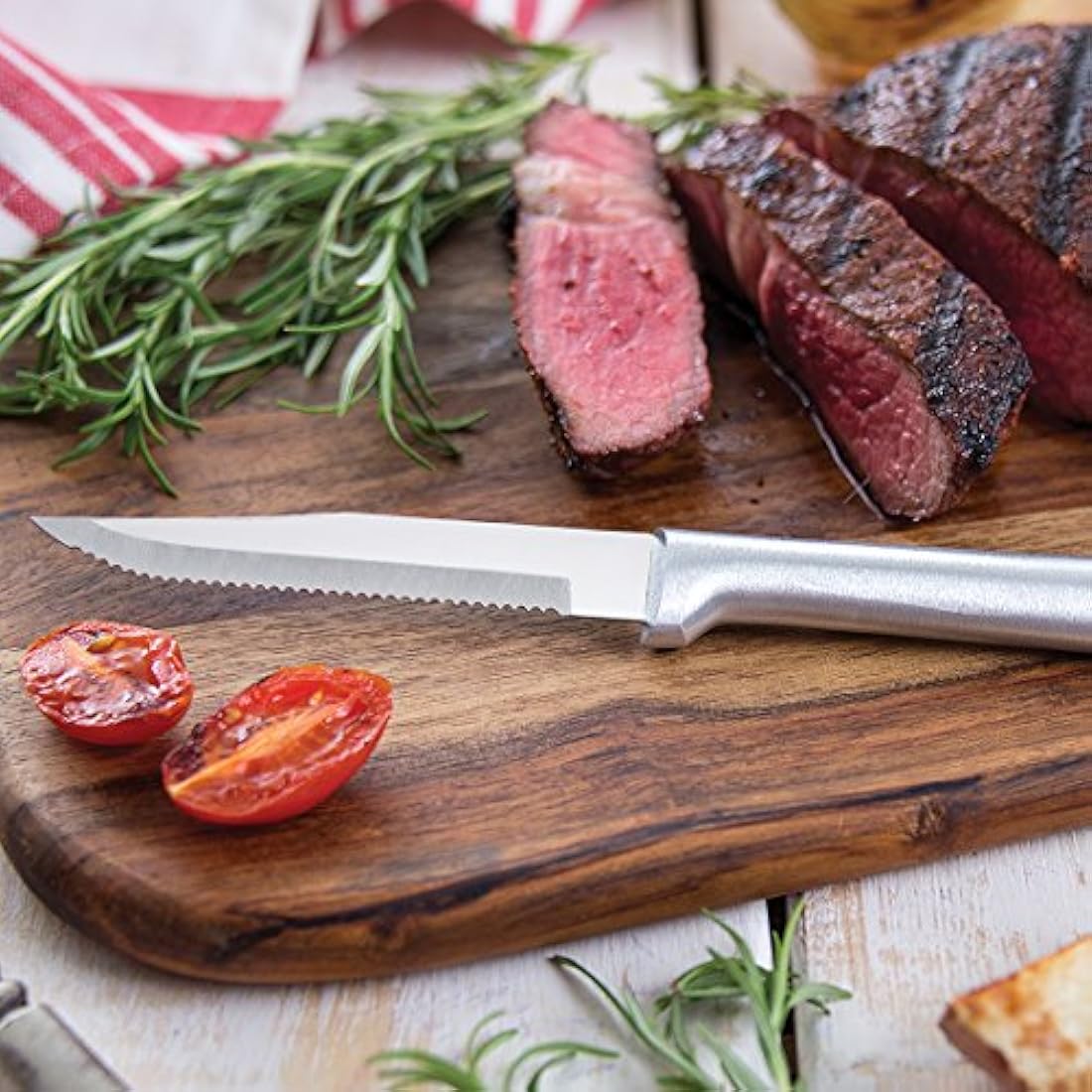 Rada cubertería S4S 4-serrated Cuchillos de carne cuchillo