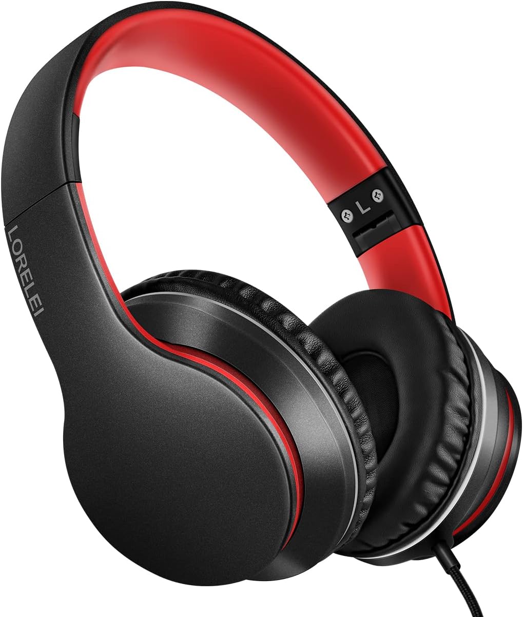 Auriculares LORELEI X6 con micrófono, ligeros y portátiles