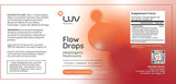 LUV Salud Flow Drops® - Energía, Claridad, Inmunidad, Vegano
