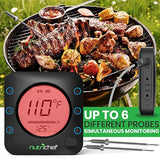 Termómetro digital inalámbrico NUTRICHEF PWIRBBQ299