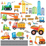 Adhesivos decorativos para pared, diseño de obra infantil