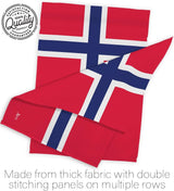 Bandera de jardín de Noruega, internacional decoración casa