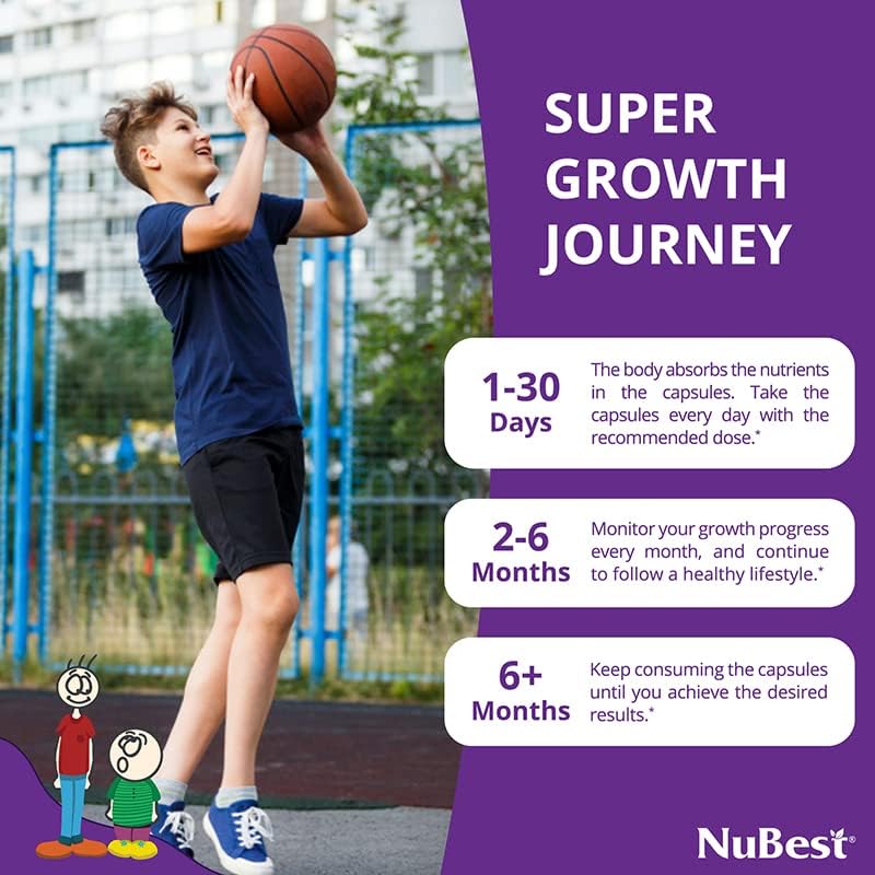 Suplemento de Crecimiento NuBest Tall 10+, 12 Paquetes
