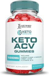 Keto Genesis Keto ACV Gummies Fórmula avanzada de 1000 mg