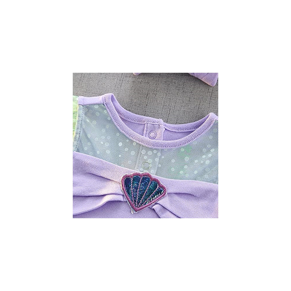 Disfraz para bebé  de la sirenita para Halloween talla 3-6 m