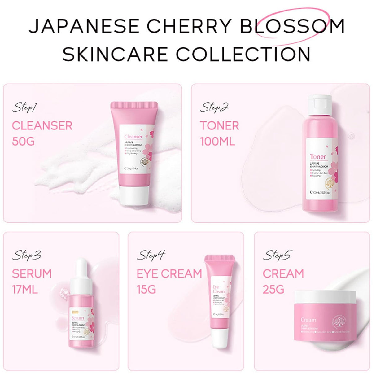 Set Cuidado Piel Coreana - Sets Regalo Mujeres - Rutina Belleza