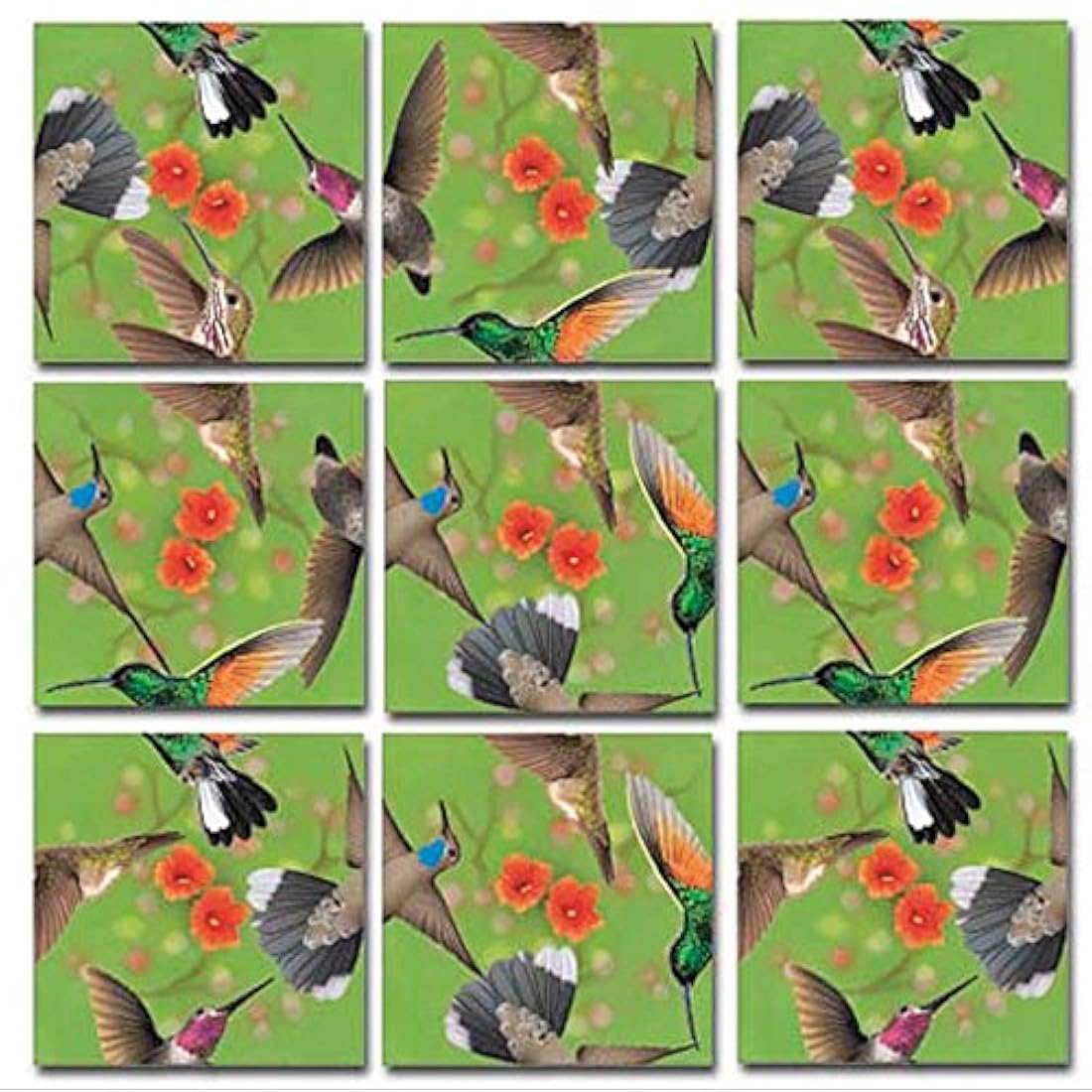 Scramble Squares: de colibríes