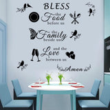 Sticker de Pared para Comedor y Cocina, Marca XYZ, Modelo 123