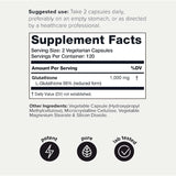 Suplemento Toniiq Cápsulas de glutatión de ultra  1000 mg