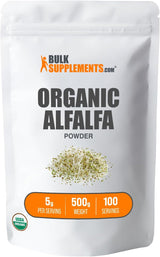 Suplemento BULKSUPPLEMENTS.COM Polvo de alfalfa orgánica