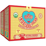 Rooibos Tea Immune Support Teabags - 200 USDA orgánico no GMO Naturalmente libre de cafeína Sudafricana Red Bush Herbal Tea Bags por Rooibos Rocks - Siente la bondad y aumenta tu inmunidad