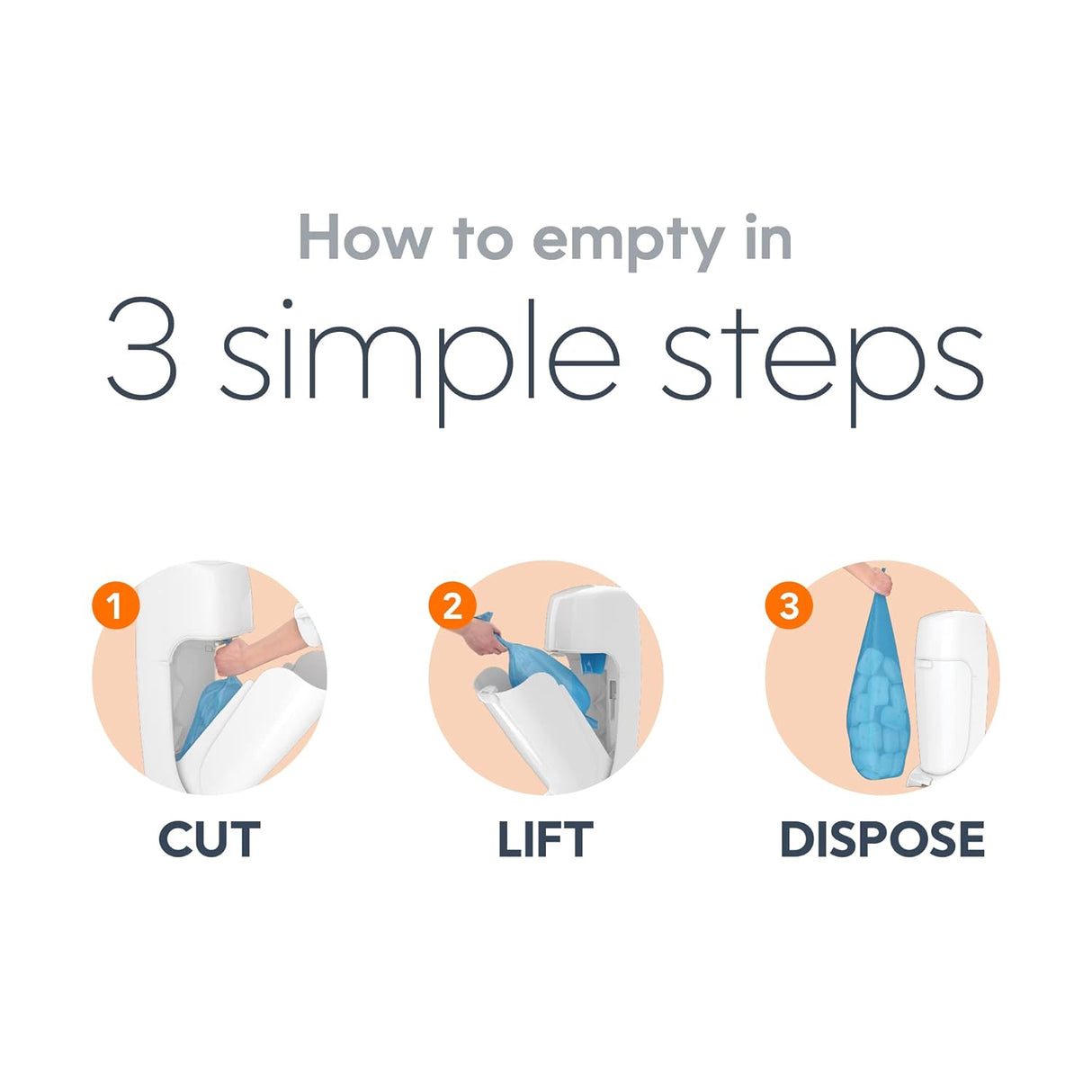 Pañalera Playtex Diaper Genie, control de olores, modelo completo