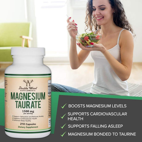 Suplementos Alimenticios de taurato de magnesio para sueño