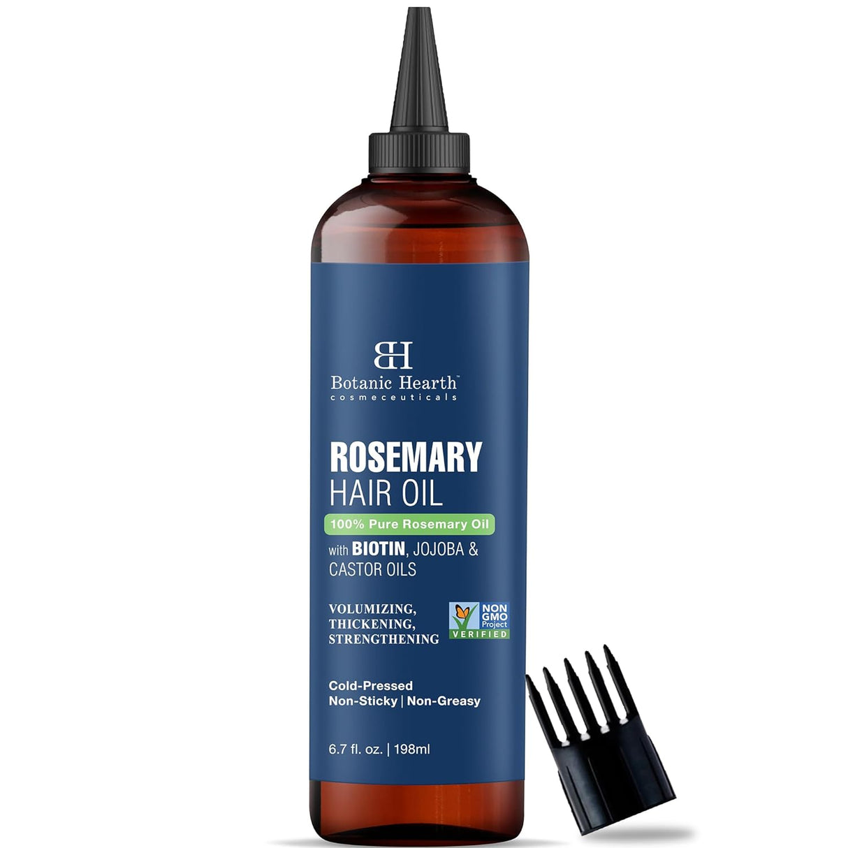 Aceite de Romero 100% Puro con Biotina para Cabello
