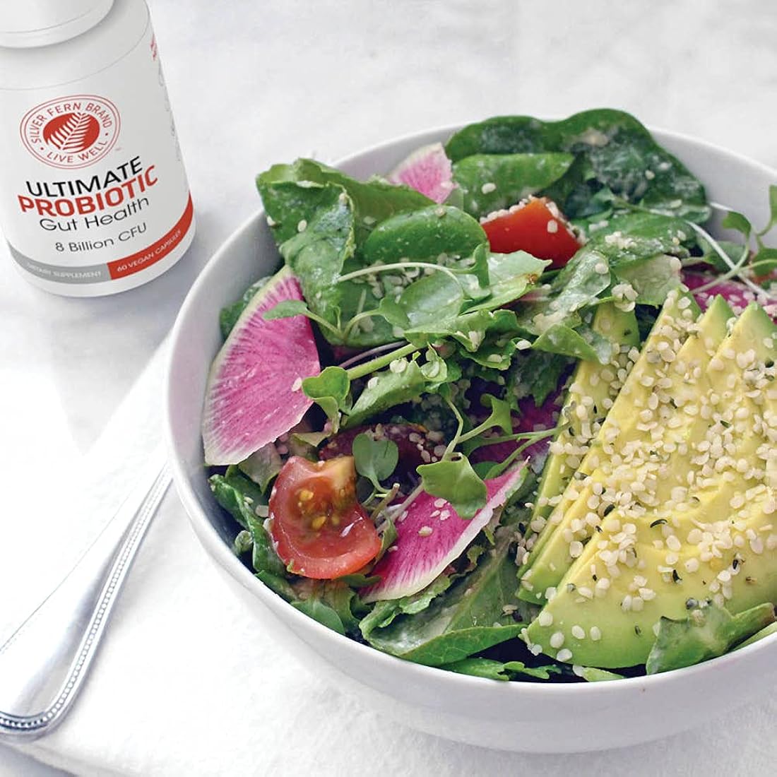Suplementos Probiotic Suplemento Vegicaps  ADN (4 botellas)