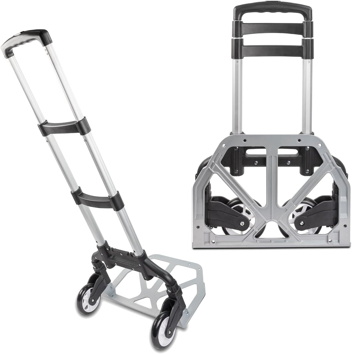 Carretilla Plegable Ultimaxx 150 lb, Aluminio, Mango Ajustable