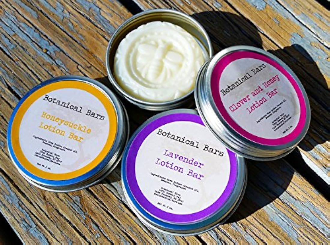 Loción Bar Set 3 Loción Bares 2oz cada Lavanda Madreselva