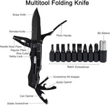 Cuchillo de bolsillo de hombre, cuchillo plegable para caza