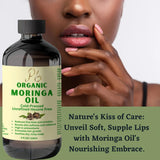 Aceite de Moringa Orgánico Prensado en Frío, Nutritivo y Antiedad