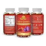 Suplemento rodiola rosea Gomitas de extracto de azafrán 60u