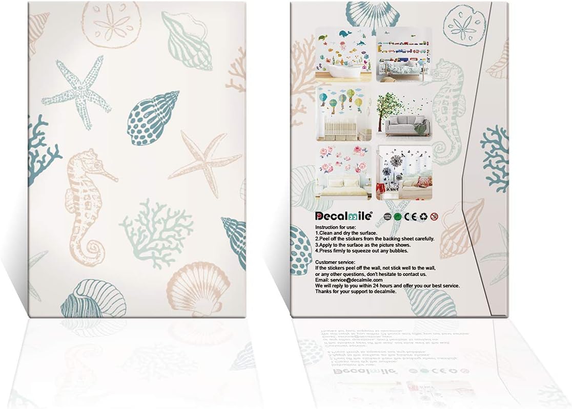 Decalmile Stickers de Flores y Pájaros para Pared - Modelo WP