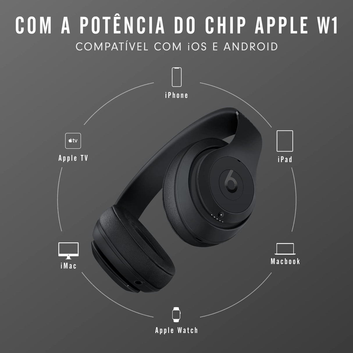 Auriculares Beats Studio3 Wireless - Cancelación de ruido, W1