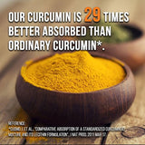 120 ° Cápsulas por botella cúrcuma Curcumina
