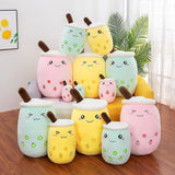 Peluche felpa con forma de taza de té Boba Divertida  9