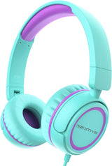 Auriculares V1 Kids, plegables, ajustables, 3.5mm, para niños