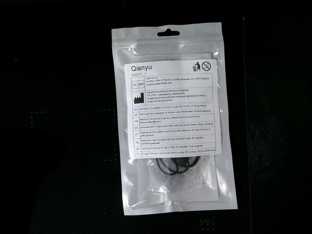 Parches Oculares Transparentes con Correa Ajustable - 2 Pcs