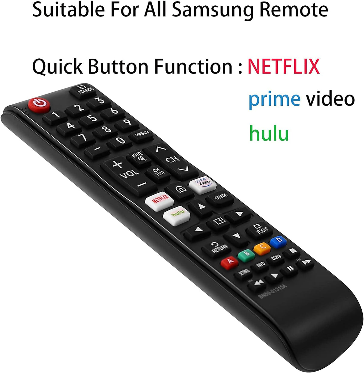 Control Remoto Universal para TV Samsung LCD LED Smart 3D