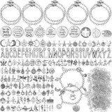 Pulseras y tobilleras Juego de 469 brazaletes