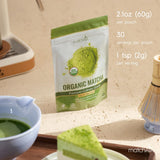 MatchAiA Matcha Orgánico Premium 100% Puro 60g Pouch